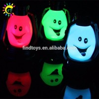 Wholesale pumpkin face skull led blinking light up small lantern for Halloween party decoration