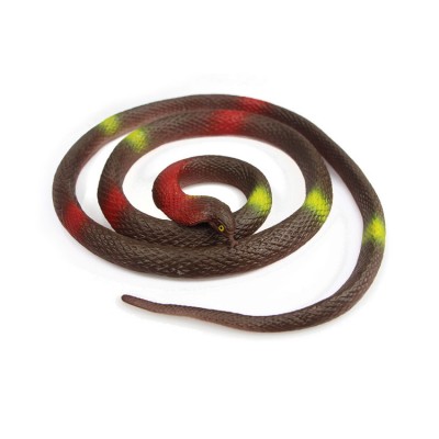 Factory Direct Multi Design TPR Rubber Snake Stretchy Toy Soft Cobra Surprise Toys For Party