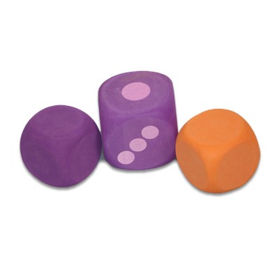 eco friendly custom Colorful  Eva Foam Dice For playing