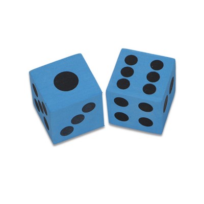 eco friendly custom Colorful  Eva Foam Dice For teaching tool