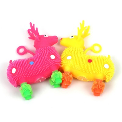 2019 Popular Kawii Animal Shape Puffer Stress Ball TPR Water Ball for Gift