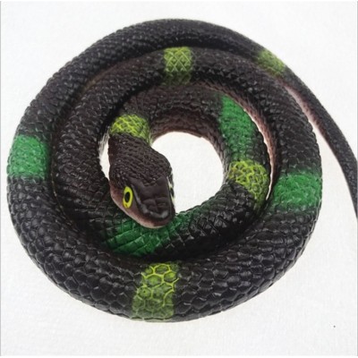 Hottest Selling Surprise Toy Custom TPR Snake Toy Plastic Simulated Snake Cobra Toys Halloween Toys