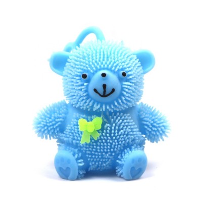 2019 best selling new design fluffy squishy ball  and  cute bear and fish animals toys