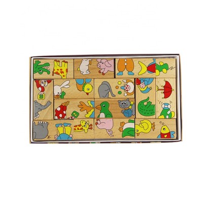 2020 Best Educational Toy Wooden Toy  Wooden Jigsaw Puzzle Kits for Kids